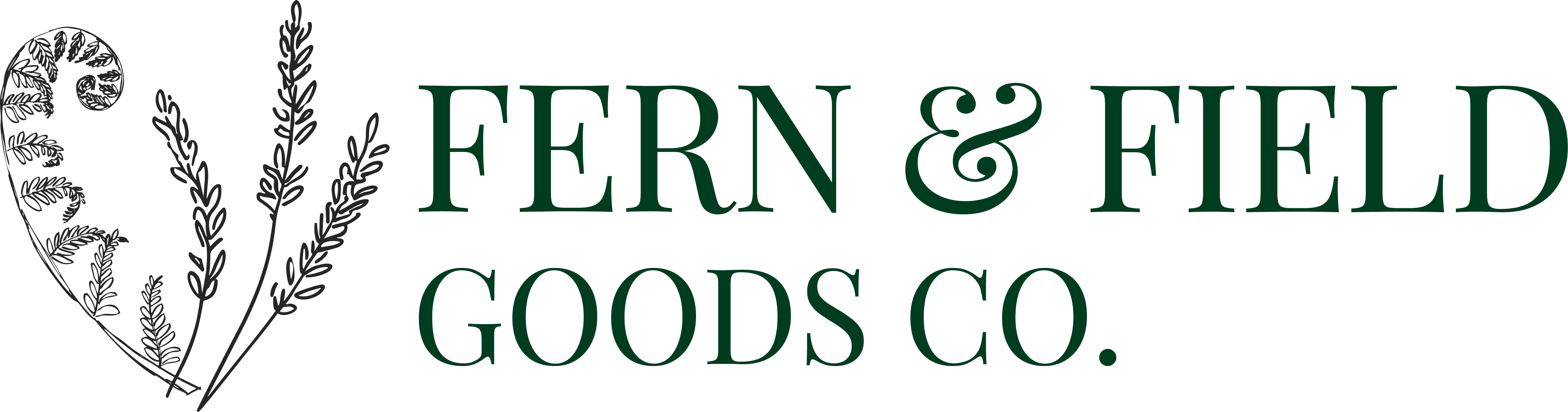 Fern & Field Goods Co. logo